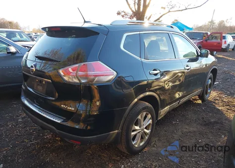 2015 Nissan Rogue Sv z USA, uszkodzony, nr VIN 5N1AT2MV3FC849152